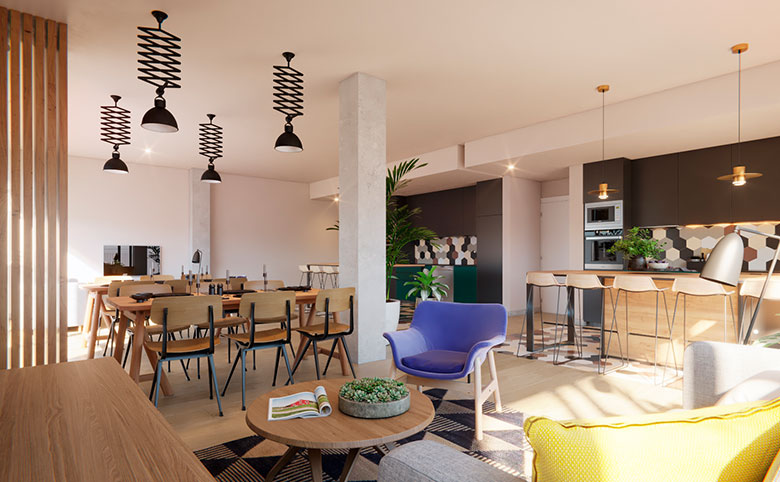 piscina-livensa-living-studios-valencia-viveros
